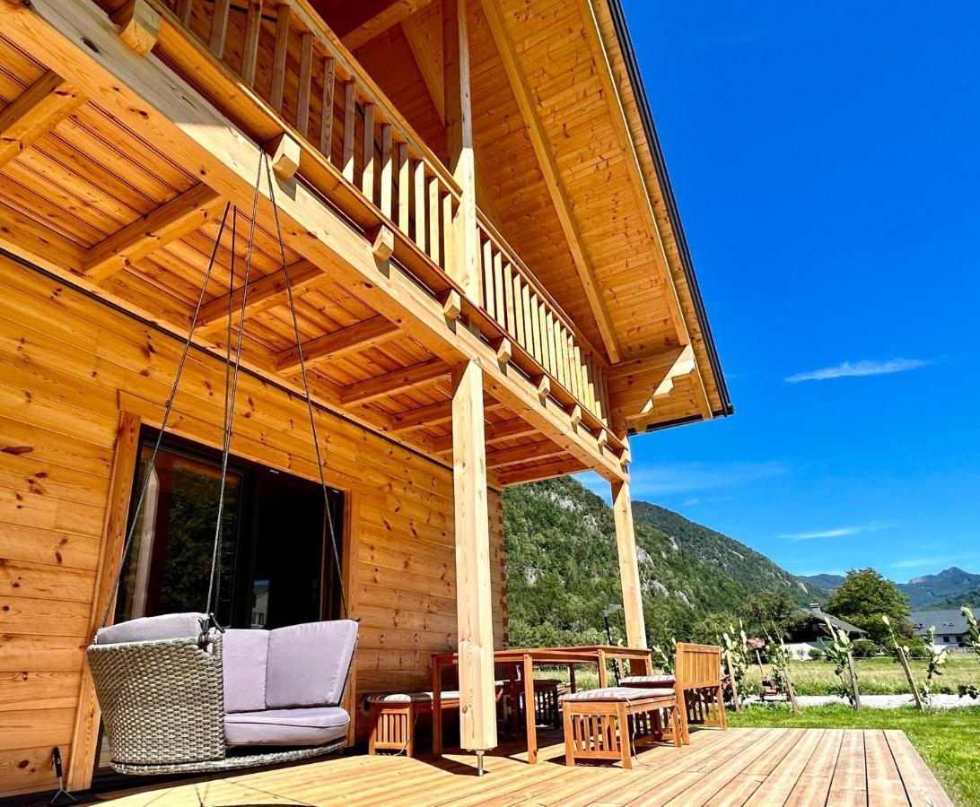 Das Gruenhaus - Dein Chalet In Grünau im Almtal Dış mekan fotoğraf