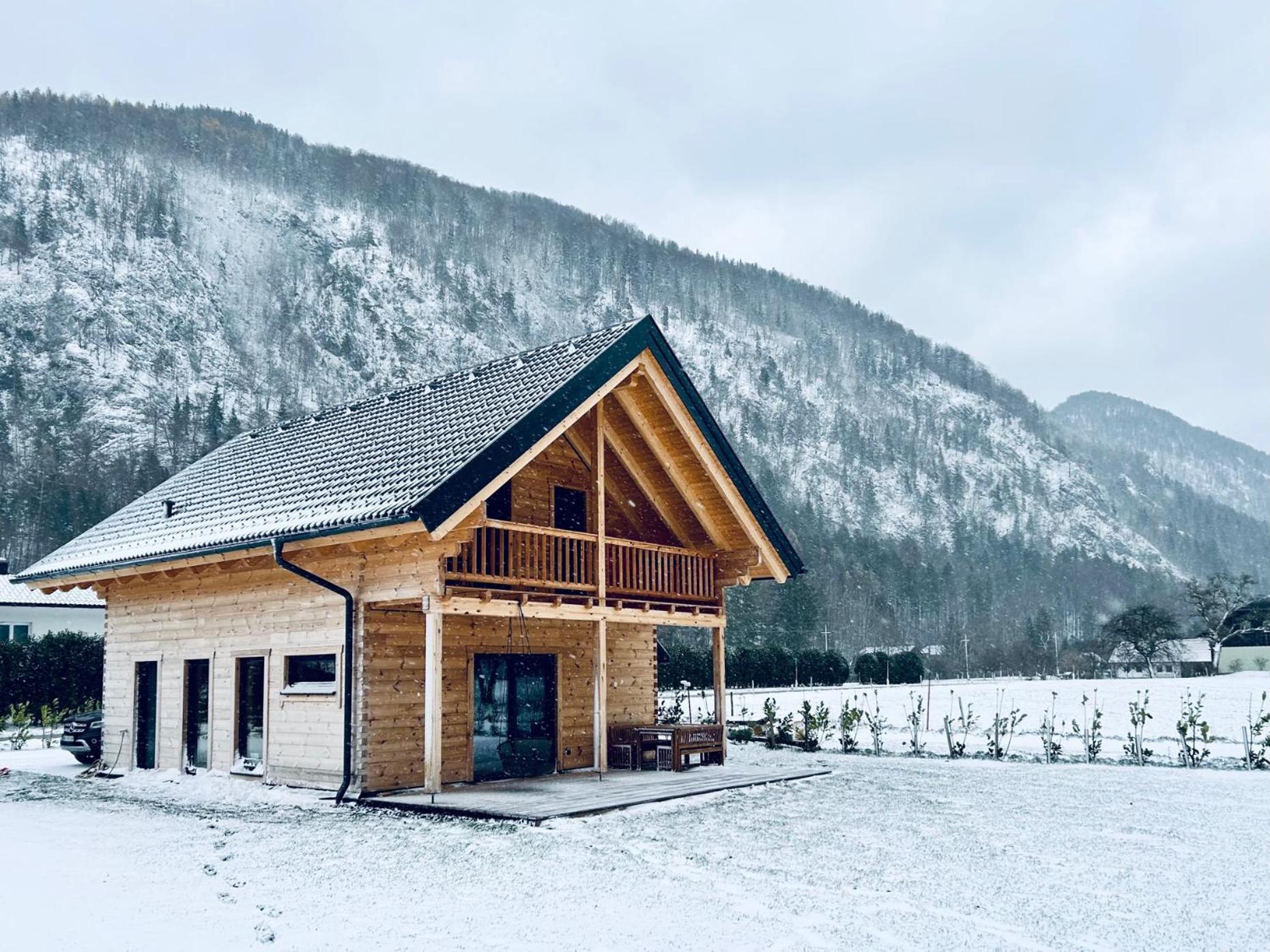Das Gruenhaus - Dein Chalet In Grünau im Almtal Dış mekan fotoğraf