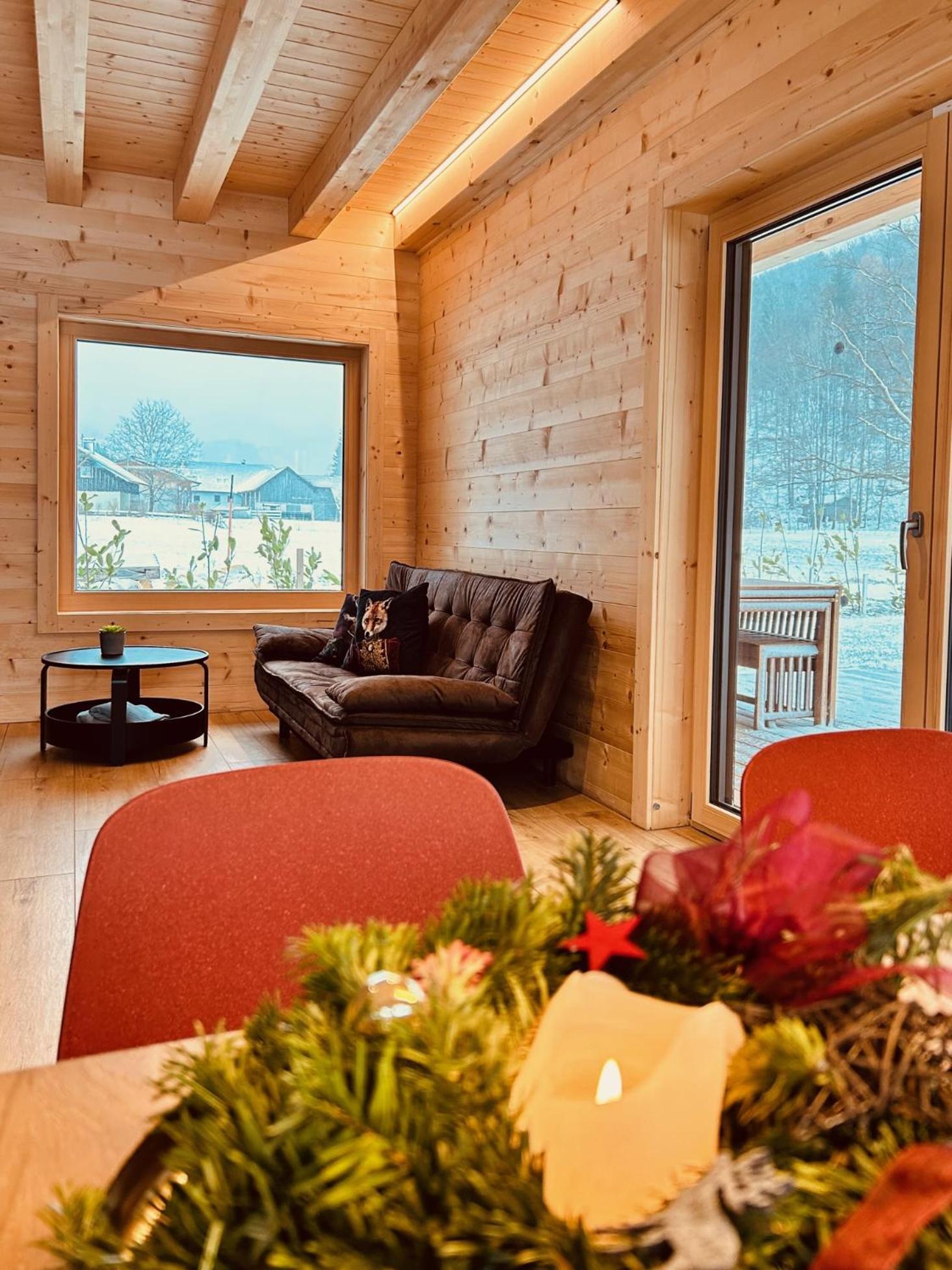 Das Gruenhaus - Dein Chalet In Grünau im Almtal Dış mekan fotoğraf